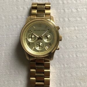 Gold Michael Kors Watch